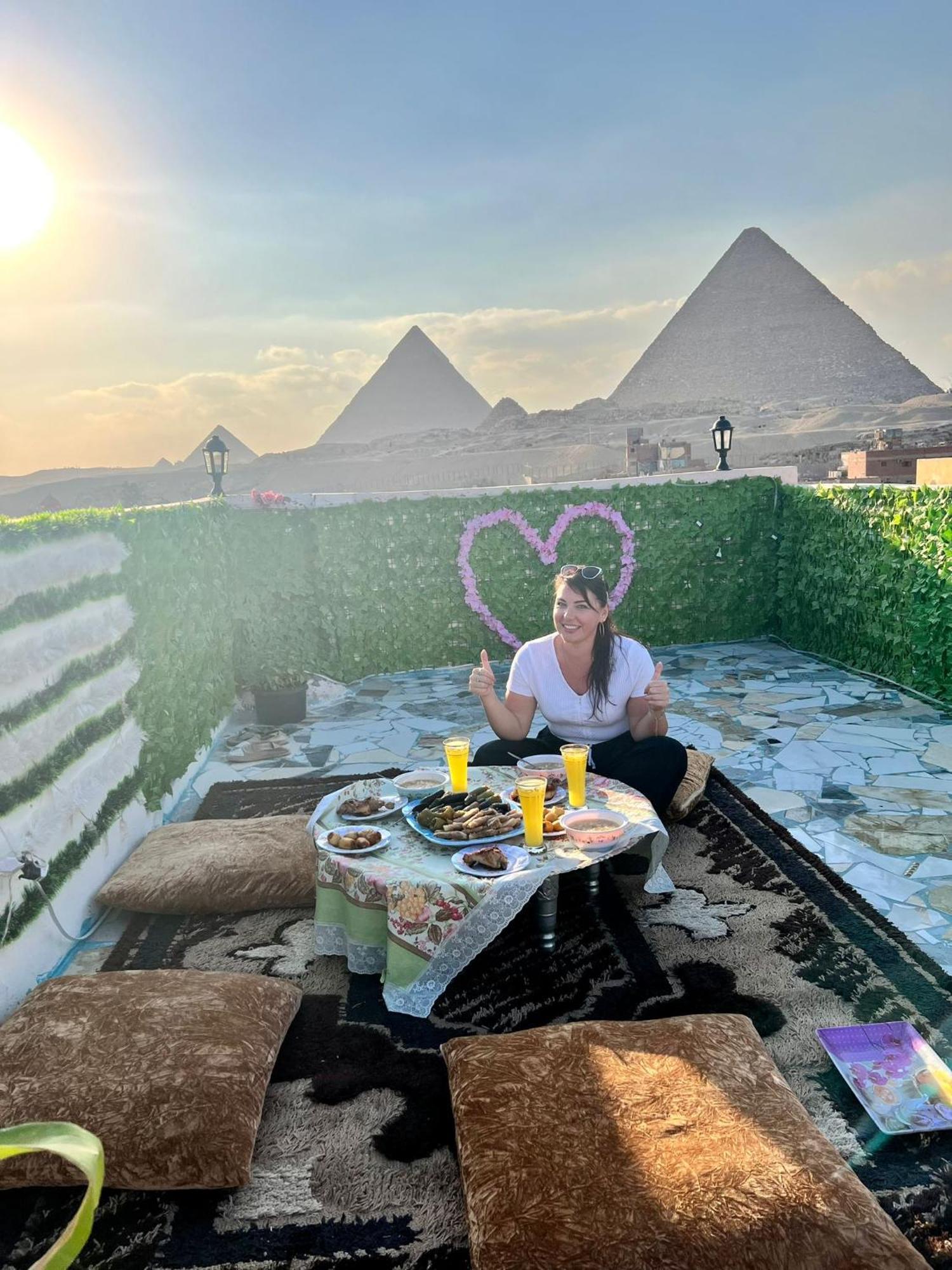 Pyramids Show Hotel Kafrat al Jabal Экстерьер фото