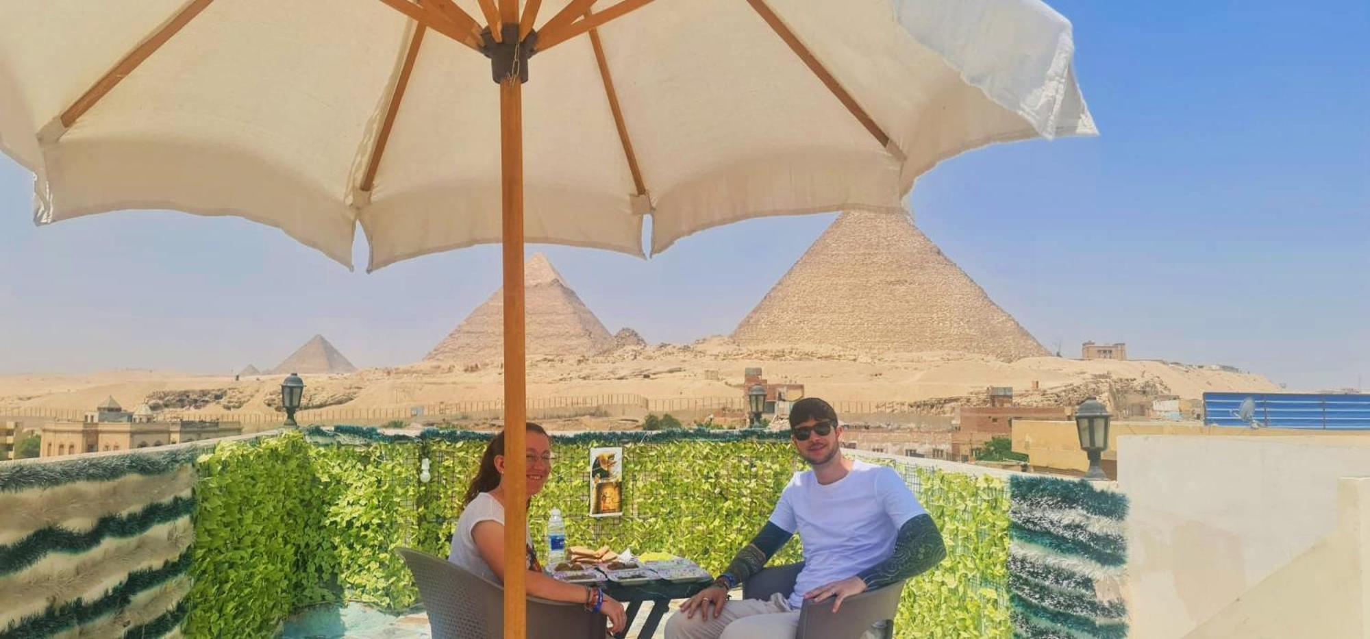 Pyramids Show Hotel Kafrat al Jabal Экстерьер фото